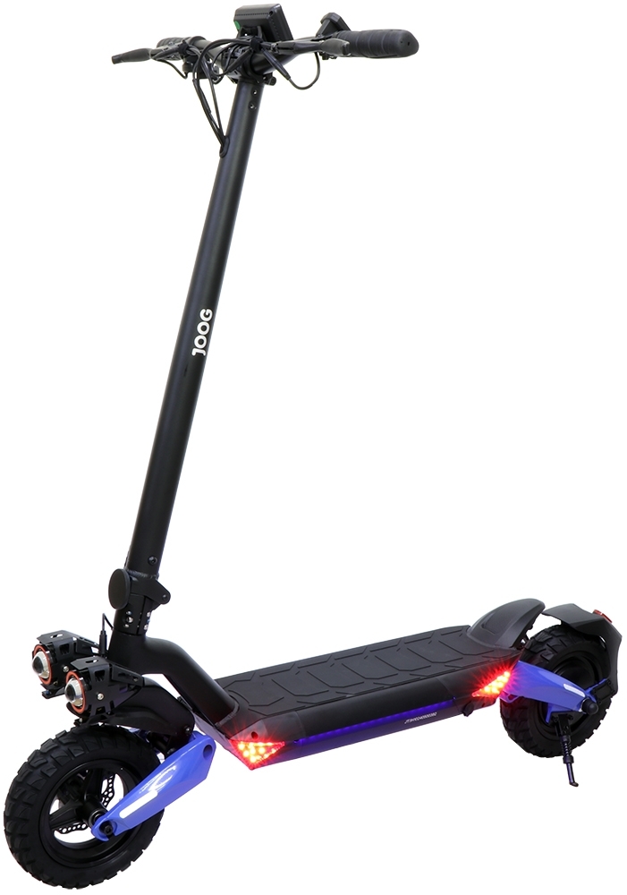 Patinete Elétrico Joog PJG-T8 Black/Blue - Roda 10" Bateria de 15Ah Autonomia até 60Km