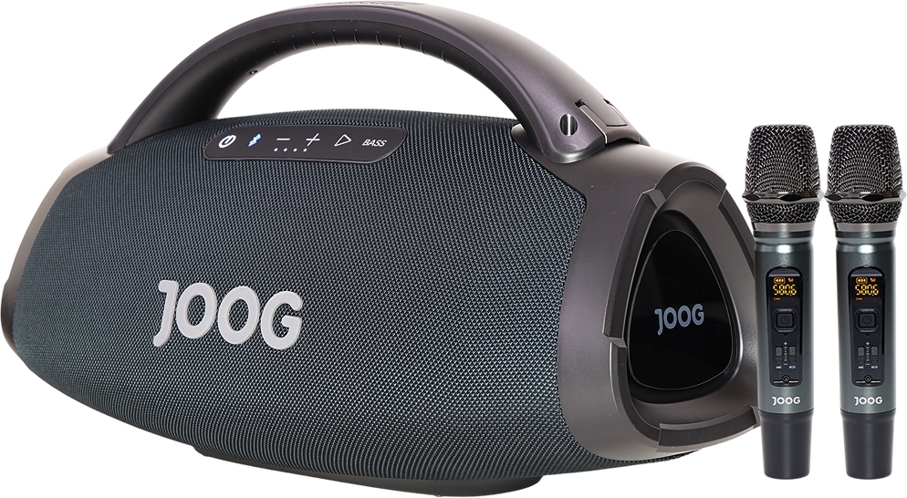 Speaker Joog One HiFi JOF-01 200W RMS com 2 microfones e controle remoto IP67 Bluetooth TW