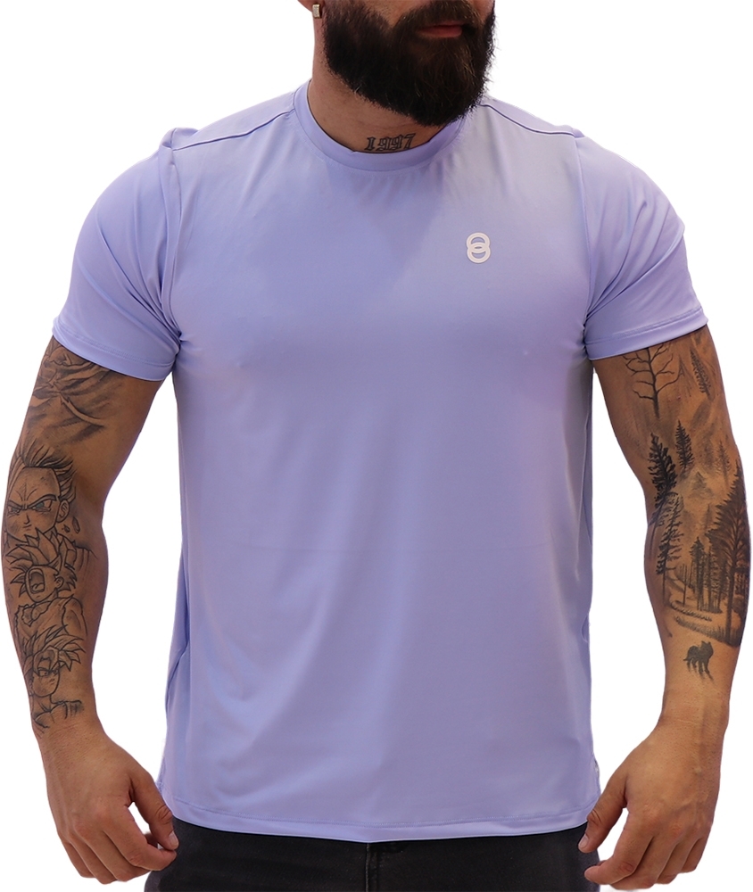 Camiseta Joog Basica Small Logo Azul céu Masculina