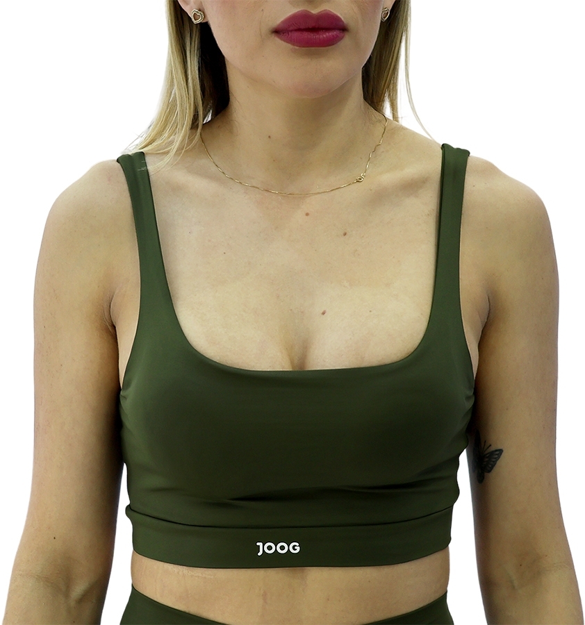 Top Joog Kaia 2025 Verde floresta Feminino