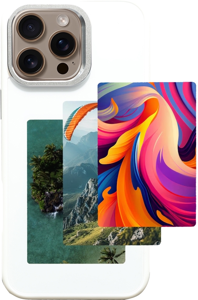 Joog NFC Photo Case NPC1 White para iPhone 16 Pro Max