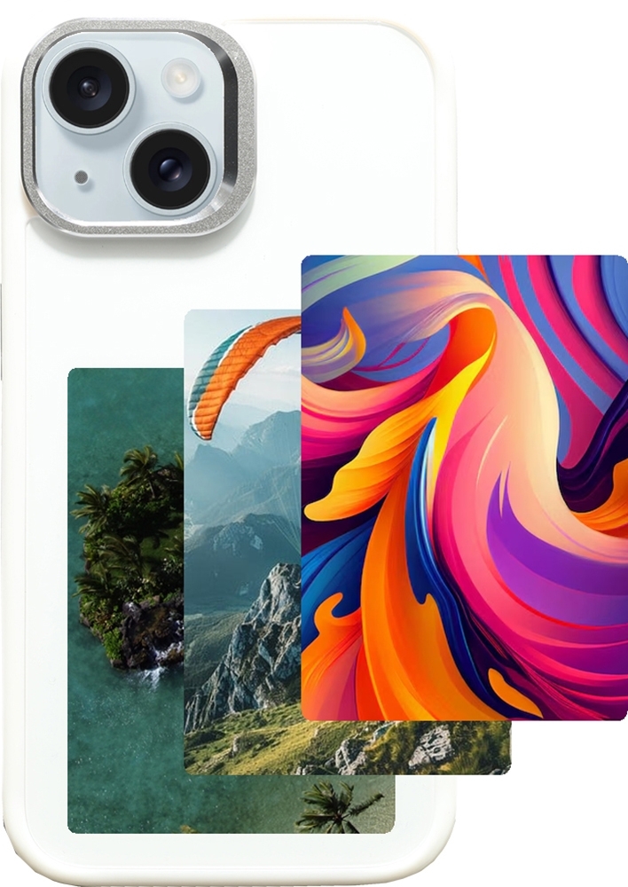 Joog NFC Photo Case NPC1 White para iPhone 15