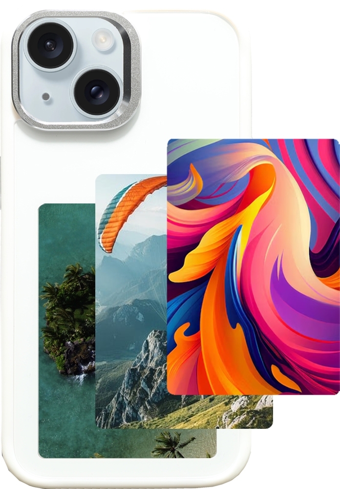 Joog NFC Photo Case NPC1 White para iPhone 14 (caixa feia)