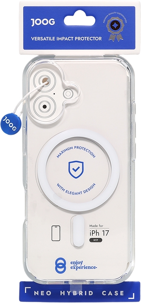Case Joog para iPhone 17 Neo Hybrid Transparent H17