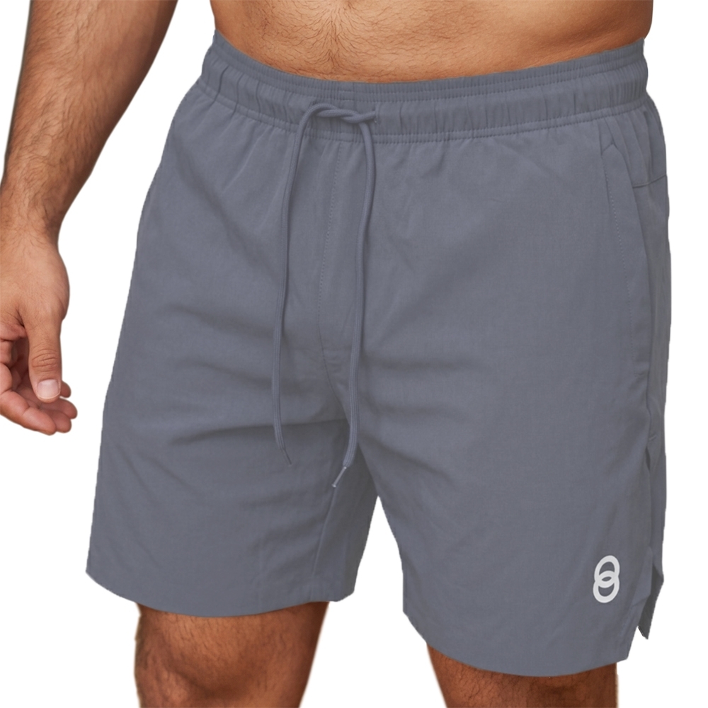 Short Joog JG002 Poliéster Cinza escuro - Treino e Performance