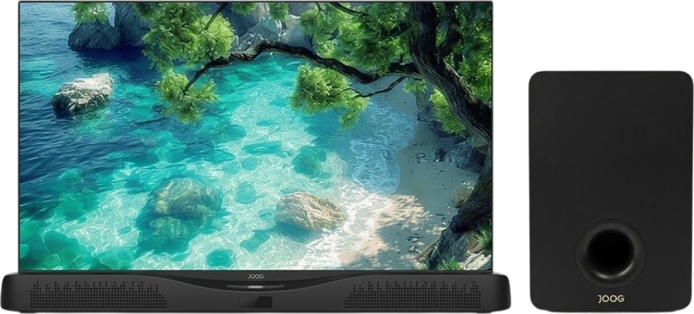 Smart TV Joog 32" SBTV1 LED HD Android com Soundbar + Subwoofer Black