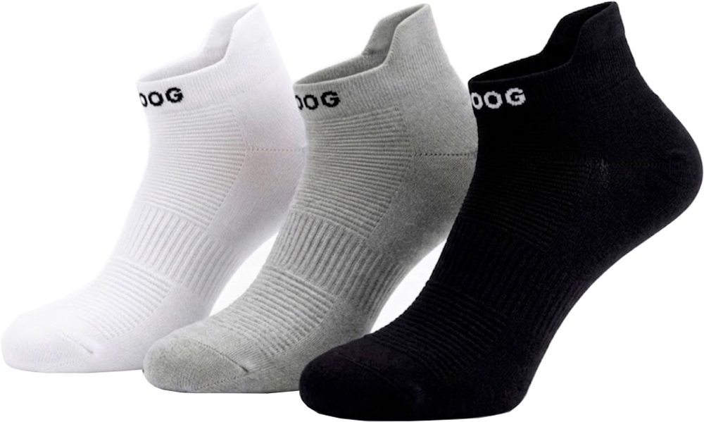 Meias Joog Performance Socket Masculina (3 Pares) Tri-Color