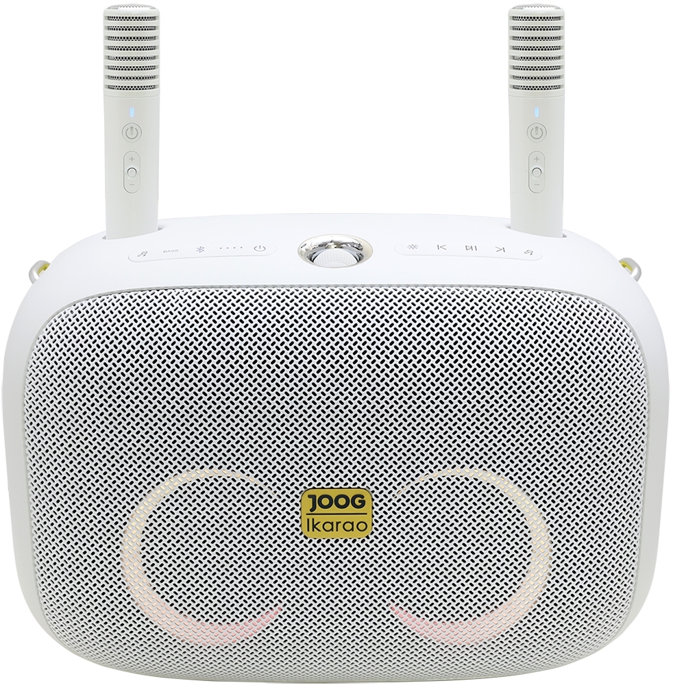 Speaker Joog Bold XS-1000 300W TWS White  2x Microfones sem fio