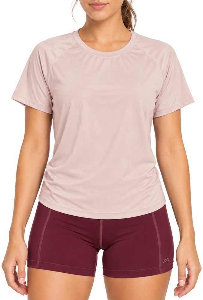 Camiseta Esportiva Feminina Joog C200 Rosa